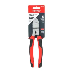 Timco - Cable & Wire Cutters (Size 8" - 1 Each)