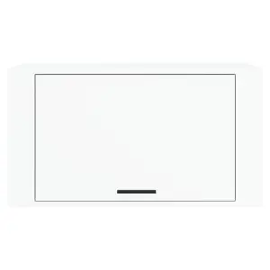 Wall-mounted Shoe Cabinet High Gloss White 70x35x38 cm Engineered Wood