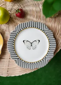 Rozi Mystique Collection Porcelain Side Plates, Set of 6