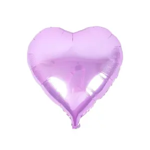 Realmax Heart Foil Balloon (Pack of 10) Light Purple (One Size)