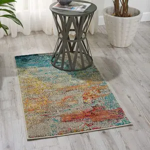 Sealife Abstract Graphic Modern Rug for Living Room, Bedroom and Dining Room-119cm X 180cm