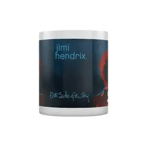 Jimi Hendrix Both Sides Of The Sky Mug Red/Blue/White (One Size)