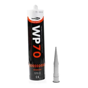 Bond it WP70 Oxime Silicone Anthracite EU3 310ml (Pack of 12)