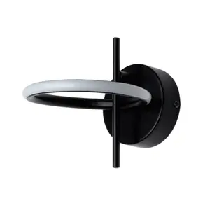 Inlight Belle Matt Black Wired LED Wall light