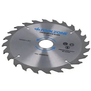 3pc 184mm TCT circular saw blades 20 / 24 and 40 teeth 30mm Bore Reducers