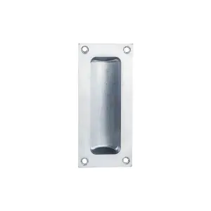 Carlisle Brass Satin Chrome Flush Pull (AQ90SC)