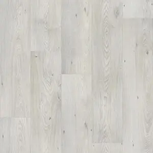 Wood Effect Vinyl Flooring, Grey Non-Slip Contract Commercial Vinyl Flooring with 2.0mm Thickness-10m(32'9") X 2m(6'6")-20m²