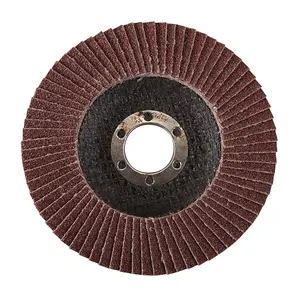 Silverline Aluminium Oxide Flap Disc - 115mm 60 Grit