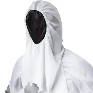 Spooky Ghost Costume - black/white S