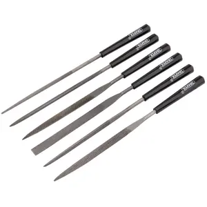 Draper Needle File Set, 140mm (6 Piece) 82577