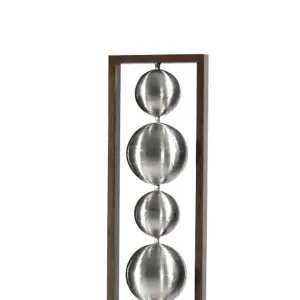 Primrose Zuma Stainless Steel Spheres Water Wall Water Feature H183cm