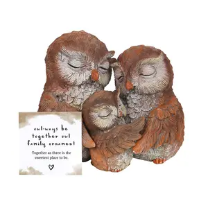 Owl Family Ornament With Mini Sentiment Card