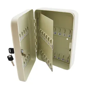 Smith & Locke Cylinder Medium 48 hook Key-locked key cabinet