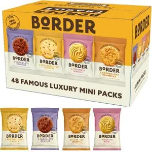 Border Mini Packs Biscuits (48 Biscuits)