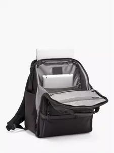 TUMI Alpha 3 Compact Laptop Brief Pack Backpack, Black