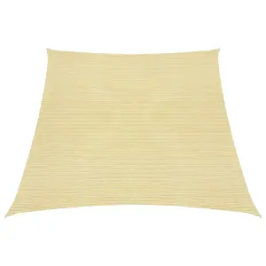 Berkfield Sunshade Sail 160 g/m2 Beige 4/5x3 m HDPE