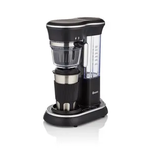 Swan SK65010N Stainless Steel Bean to Cup Coffee Machine with Travel Mug and Touch Control, 1100W