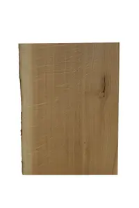 Natural Waney edge Oak Furniture board, (L)0.4m (W)250mm-300mm (T)25mm