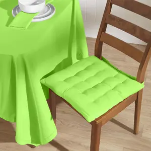 Homescapes Lime Green Tablecloth 178 x 300 cm