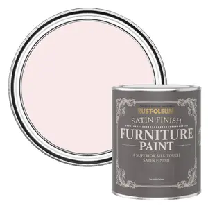 Rust-Oleum China Rose Satin Furniture Paint 750ml