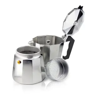 Café Olé Aluminium Espresso Maker for Ground Coffee 3L