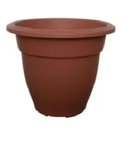 38cm Terracotta Colour Round Bell Plant Pot Flower Planter Plastic Garden Pot