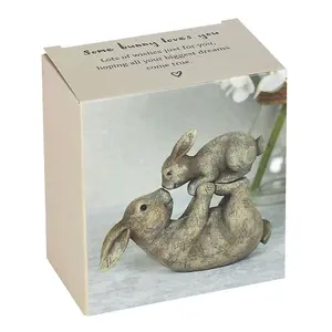 Something Different Some Bunny Loves You Ornament Grey (One Size)