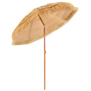 Costway 2m Outdoor Patio Umbrella Garden Parasol Portable Beach Poolside