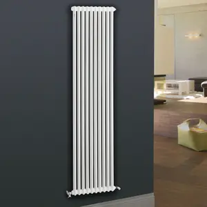 Acova White 2 Column Radiator, (W)490mm x (H)2000mm