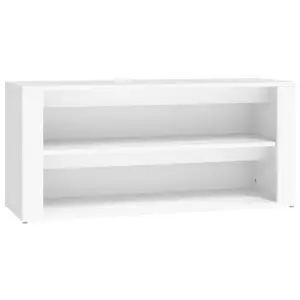 Shoe Rack White 100x35x45 cm Engineered Wood