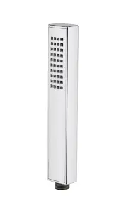 Rectangular Easy Clean Shower Handset - Chrome