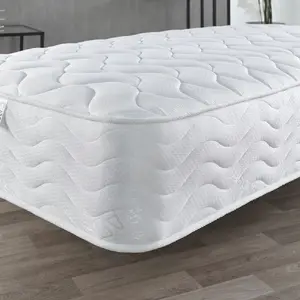 7 Layer Memory Foam Comfort Hybrid Bonnell Sprung Mattress Small Double (4')