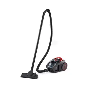 GEEPAS Vacuum Cleaner - Lightweight Bagless Cylinder Vacuum Cleaner, 700W, 1.5L, Black