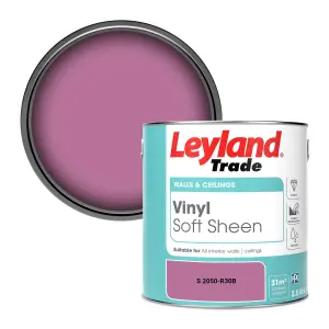 Leyland Trade Vinyl Soft Sheen Walls & Ceilings Emulsion Paint (S 2050-R30B) - 2.5L