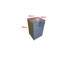 Galvanised Steel Storage unit feed bin