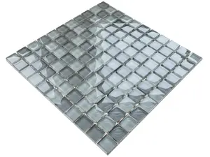 Glass mosaic on mesh for bathroom or kitchen 300mm x 300mm - Kafka