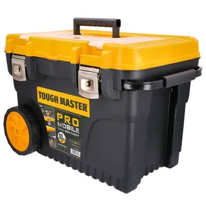 TOUGH MASTER Tool Box / Tool Chest 24" on wheels with tool tote tray lockable