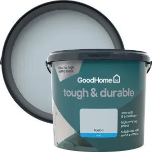 GoodHome Tough & Durable Toulon Matt Emulsion paint, 5L