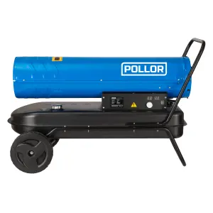 POLLOR 50kW Diesel Space Heater Industrial Garage Workshop Kerosene 171,000 BTU/hr 50L Tank