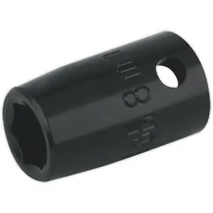 Premium 8mm Forged Impact Socket - 3/8 Inch Drive for Air Wrenches