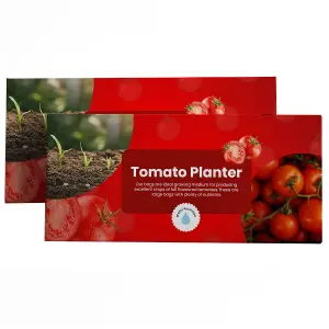 1 Bag (56 Litres) Nutrient Enriched Tomato Planter Grow Bag With Improved Water Retention For Flavoursome Tomatoes