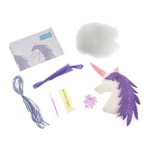 FELT KIT UNICORN - Felt Decoration Kit: Unicorn - Trimits