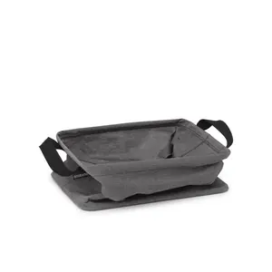 Brabantia Foldable Laundry Basket Pepper Black