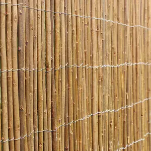 Willow Fencing Outdoor Screen 1.8m x 4m, Screening Panel, Wind/Sun Privacy Shield Divider (x2)