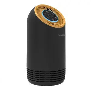 Russell Hobbs RHAP1031WDB, Clean Air Compact 2 Air Purifier in Wood & Black