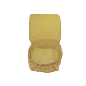 Gold Universal Dining Spandex Chair Cover, Pack of 1