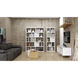 Sighfrith Bookcase Pure White