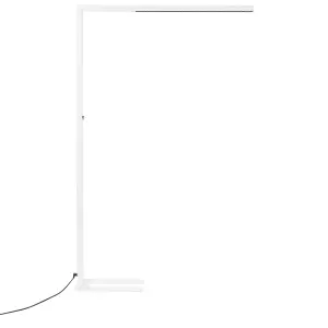 Metal LED Floor Lamp White MENSA