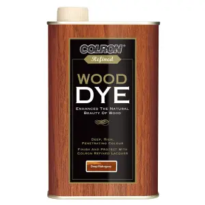 Colron Refined Deep mahogany Matt Furniture Wood dye, 250ml