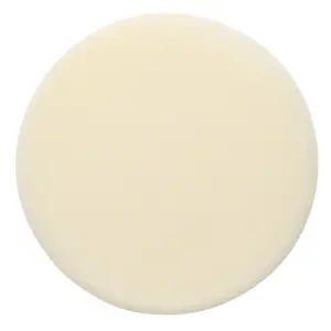 Draper Medium-Light Polishing Pad, 150mm, White 20369